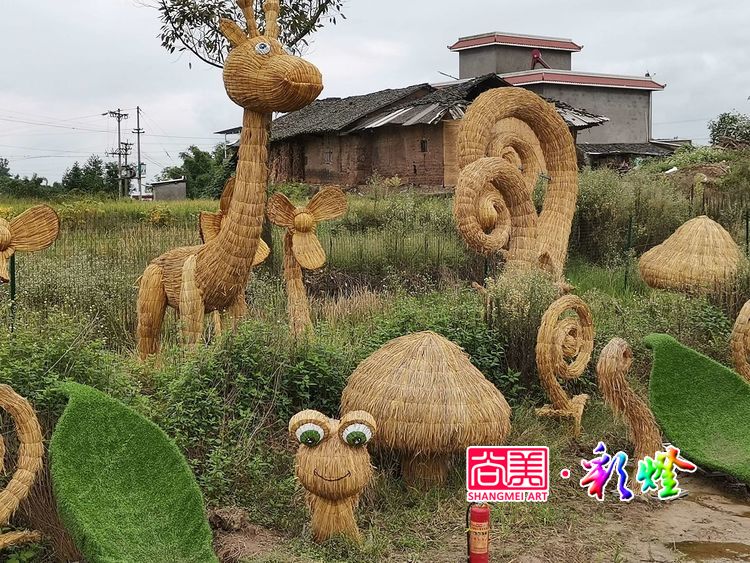 稻草草雕藝術(shù)的特點(diǎn)、工藝和適用場景